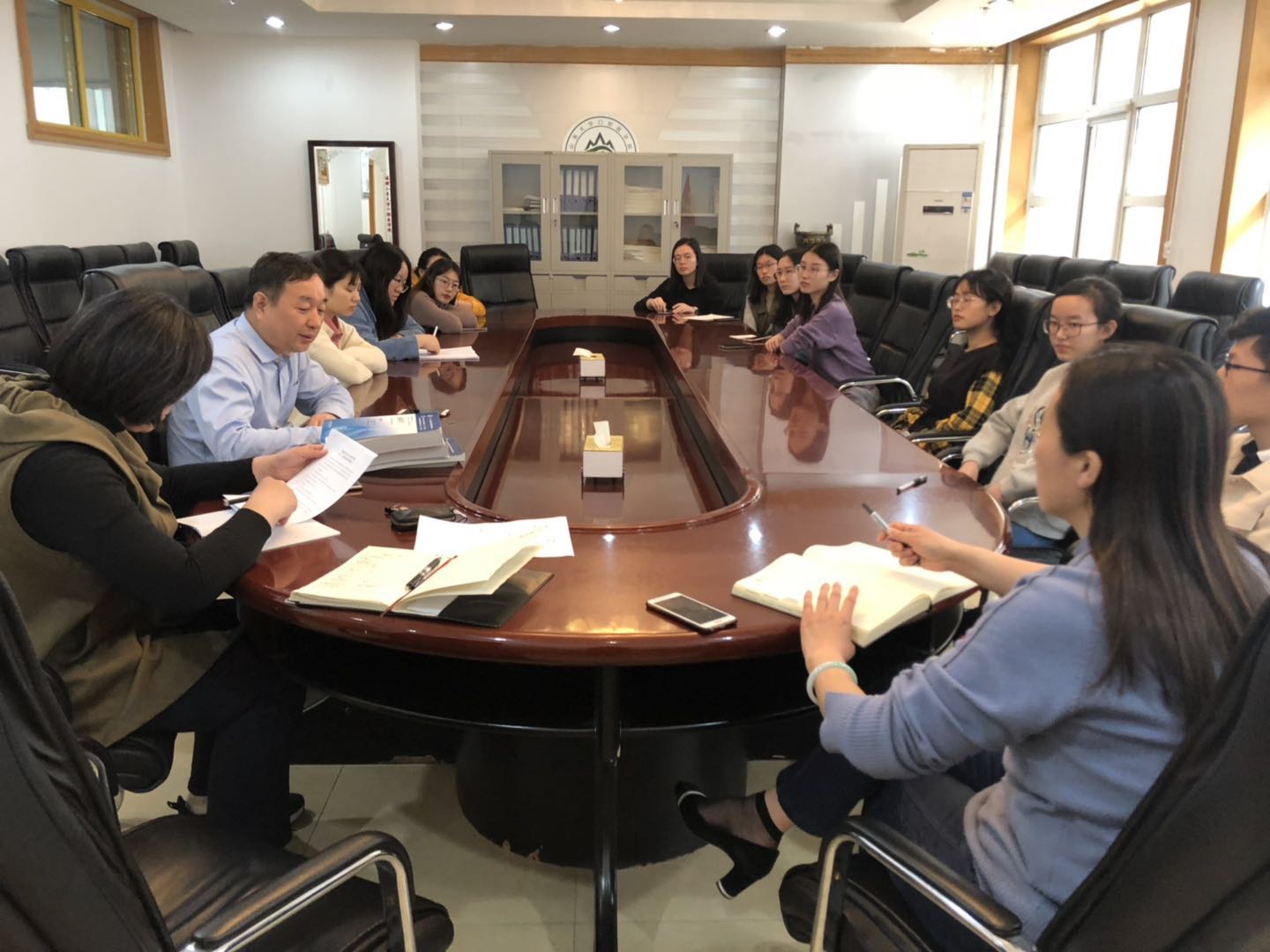 9159金沙申请大厅举行教学工作学生座谈会